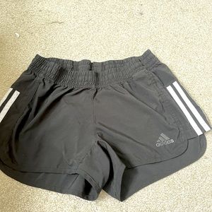 Adidas Black and White Shorts, Size Small